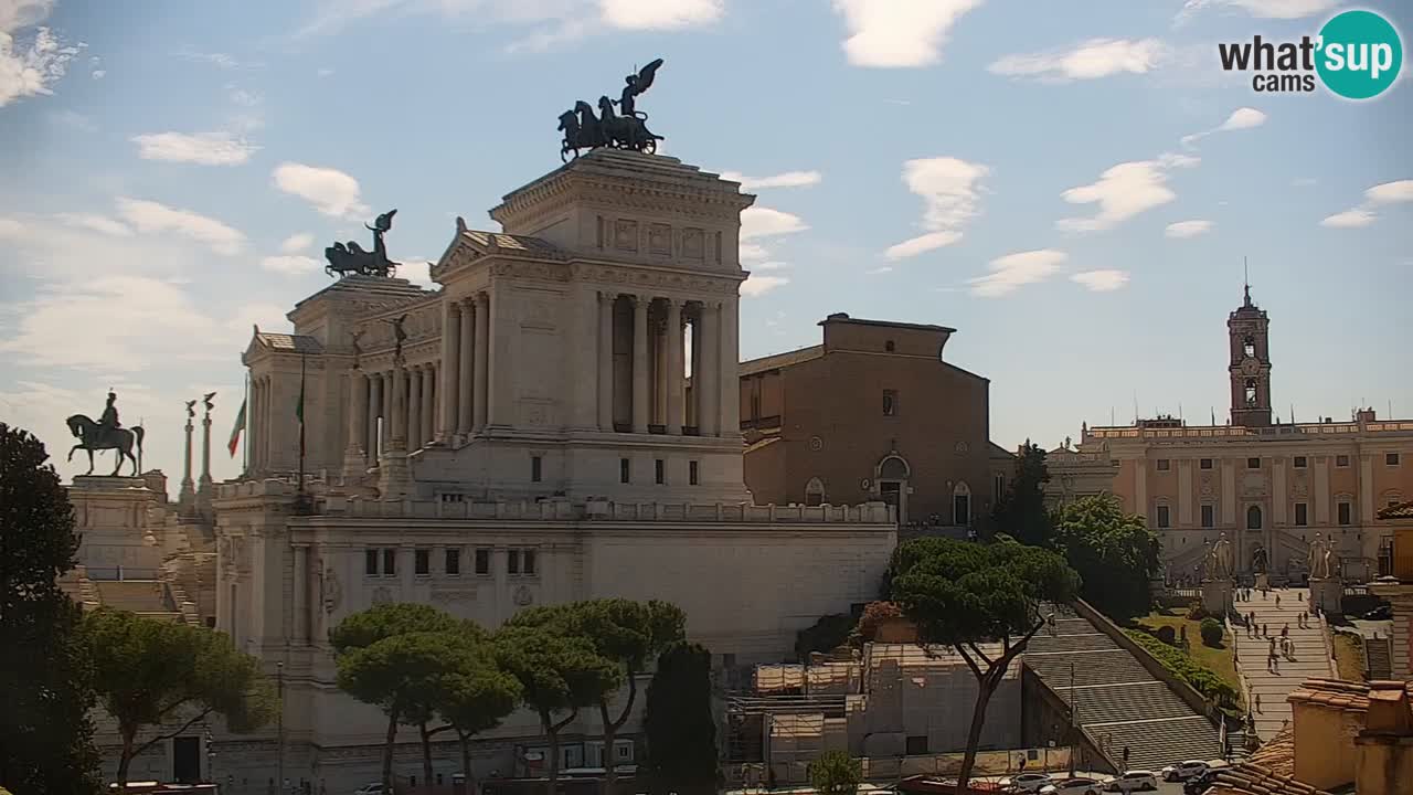 Roma Camera en vivo – Vittoriano webcam – Altare della Patria