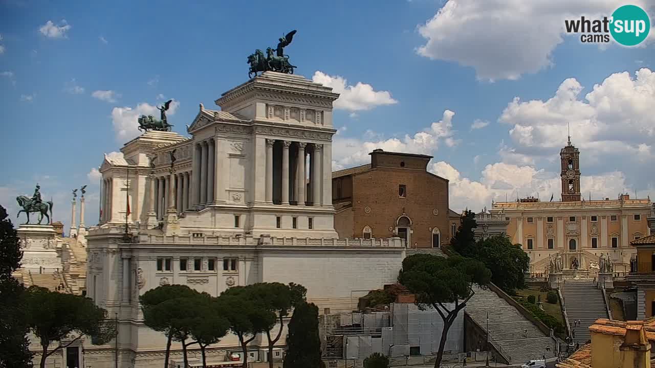 Roma Livecam – Vittoriano webcam – Altare della Patria