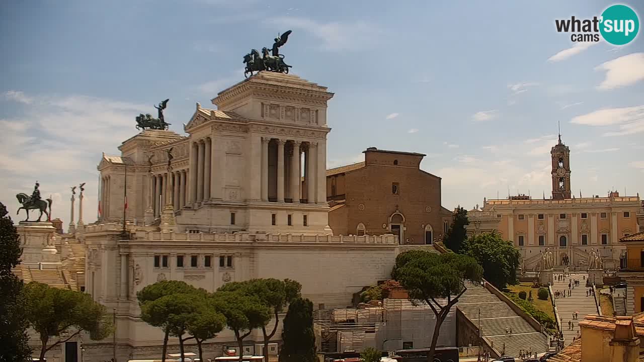 Rom Webcam – Vittoriano – Altar des Vaterlands