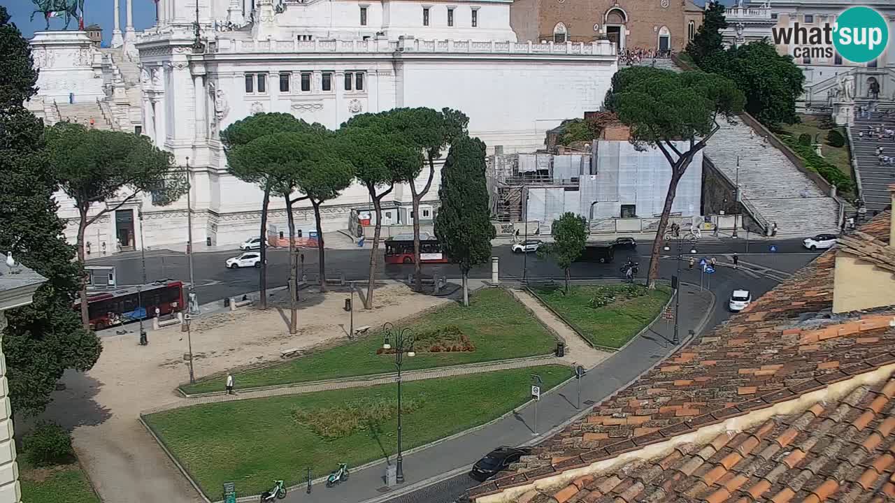 Roma Camera en vivo – Vittoriano webcam – Altare della Patria