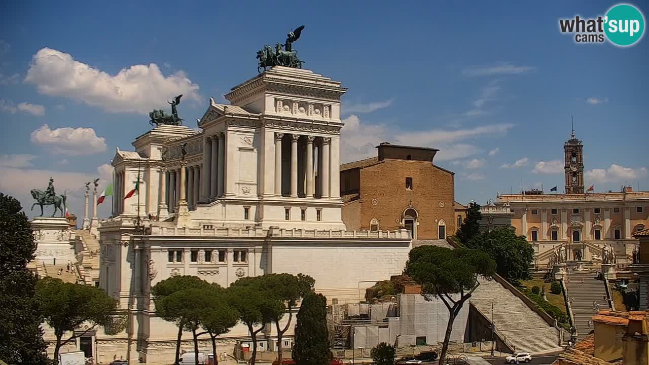 Rome Livecam – Vittoriano webcam – Altare della Patria