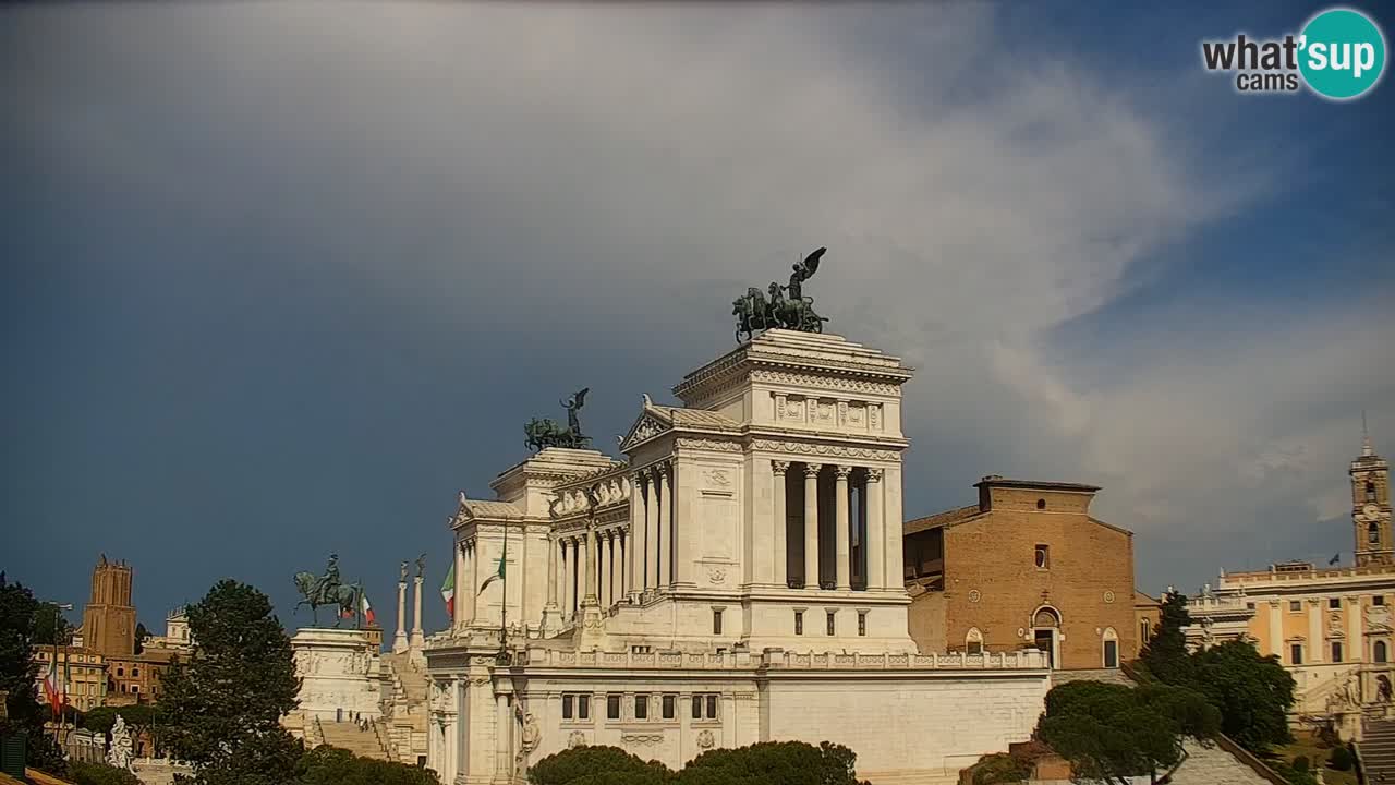 Rome Livecam – Vittoriano webcam – Altare della Patria