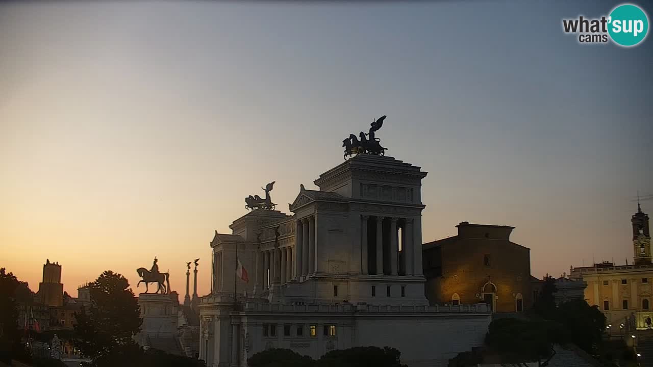 Roma Camera en vivo – Vittoriano webcam – Altare della Patria