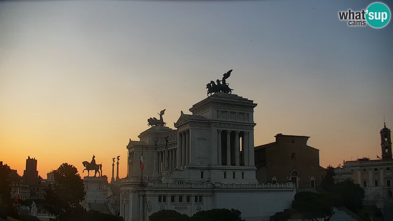 Rome Livecam – Vittoriano webcam – Autel de La Patrie