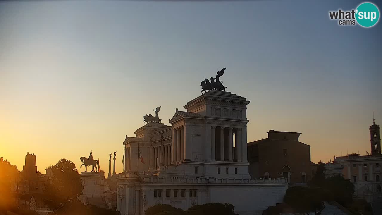 Roma Camera en vivo – Vittoriano webcam – Altare della Patria
