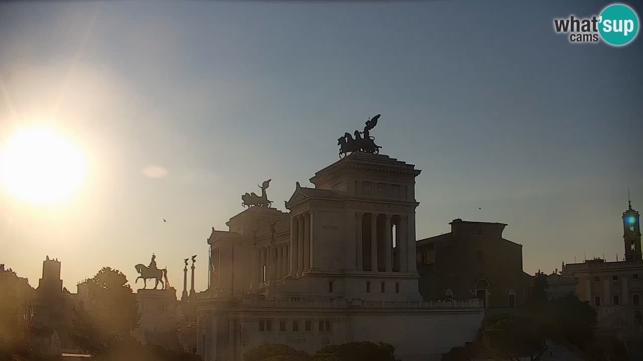 Rome Livecam – Vittoriano webcam – Autel de La Patrie