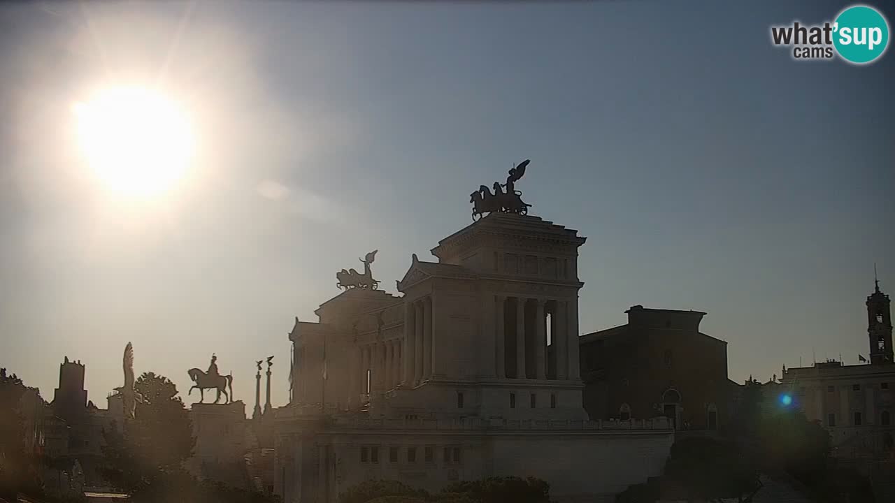 Rome Livecam – Vittoriano webcam – Altare della Patria