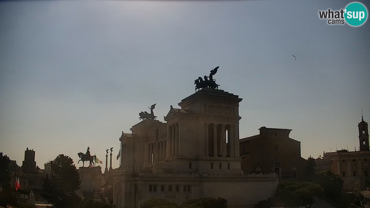 Rome Livecam – Vittoriano webcam – Altare della Patria