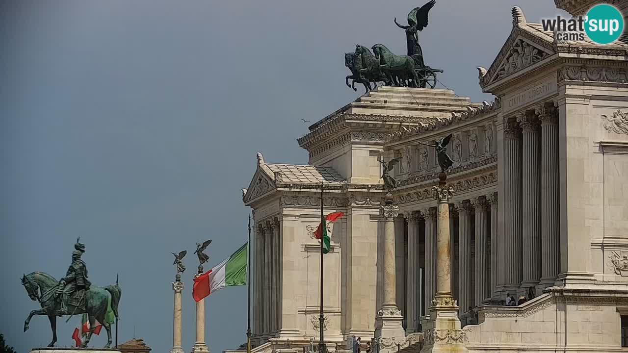 Roma Livecam – Vittoriano webcam – Altare della Patria
