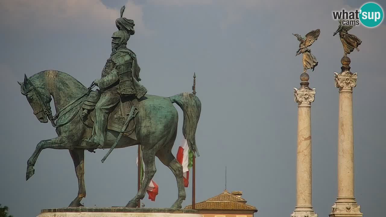 Rome Livecam – Vittoriano webcam – Altare della Patria