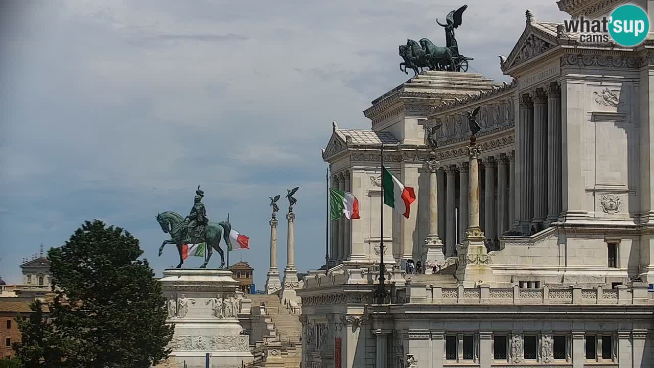 Roma Camera en vivo – Vittoriano webcam – Altare della Patria