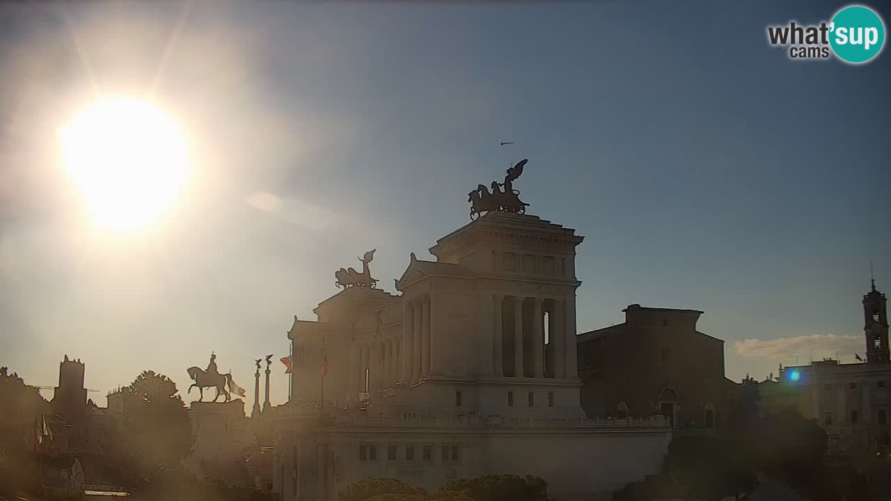Rome Livecam – Vittoriano webcam – Altare della Patria