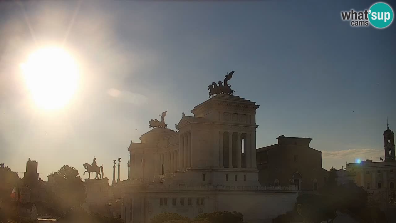 Rome Livecam – Vittoriano webcam – Altare della Patria