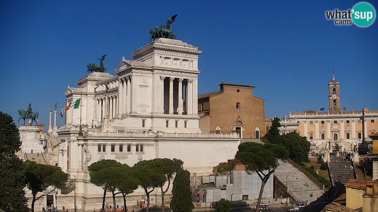 Roma Camera en vivo – Vittoriano webcam – Altare della Patria