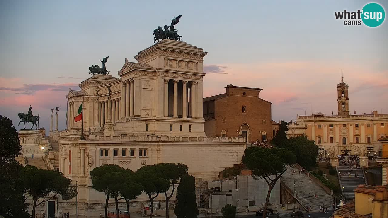 Roma Camera en vivo – Vittoriano webcam – Altare della Patria