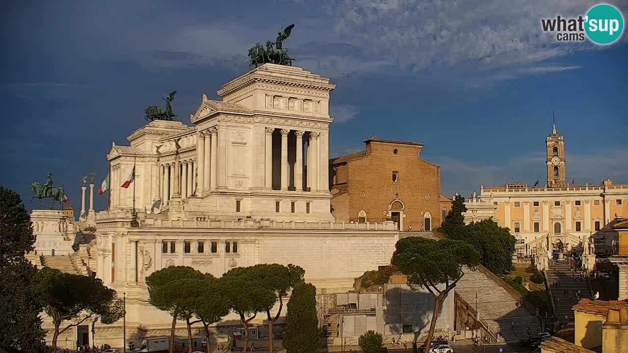 Rome Livecam – Vittoriano webcam – Autel de La Patrie