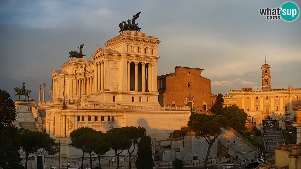 Rome Livecam – Vittoriano webcam – Autel de La Patrie