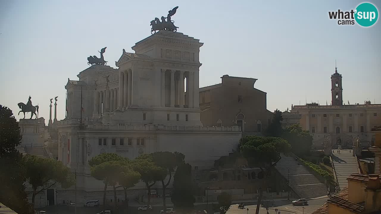 Rome Livecam – Vittoriano webcam – Altare della Patria