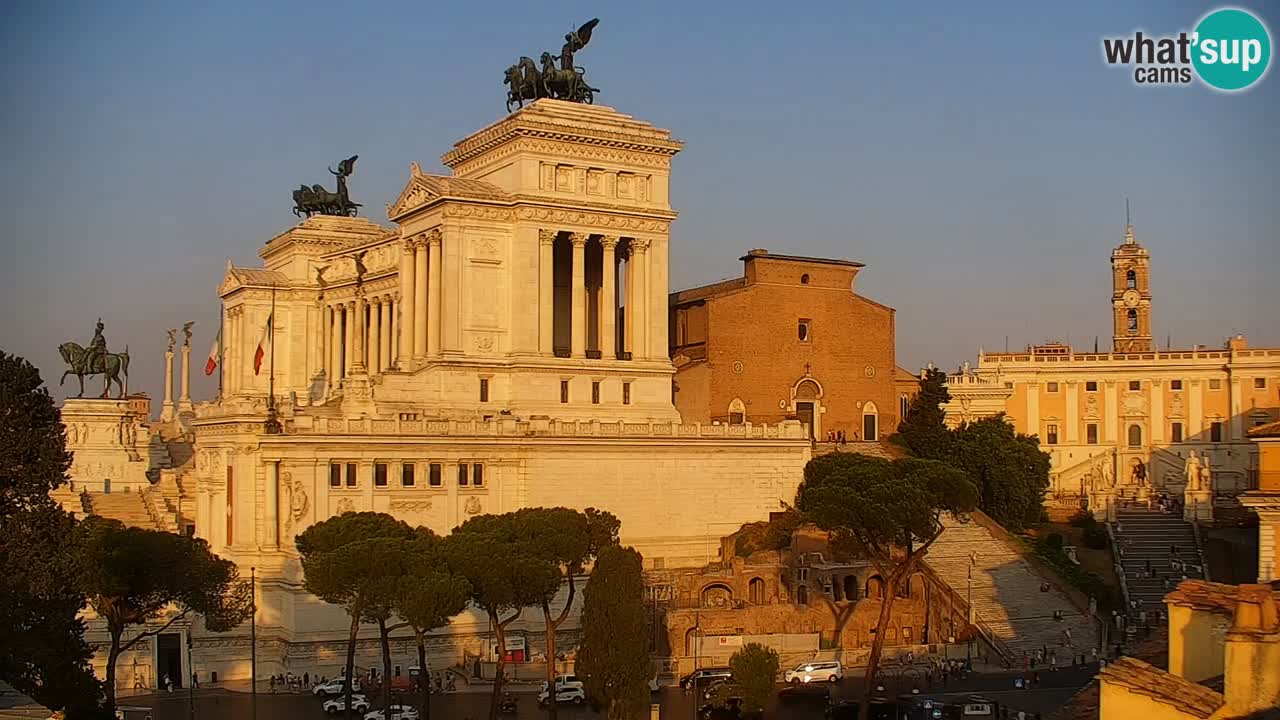 Roma Livecam – Vittoriano webcam – Altare della Patria