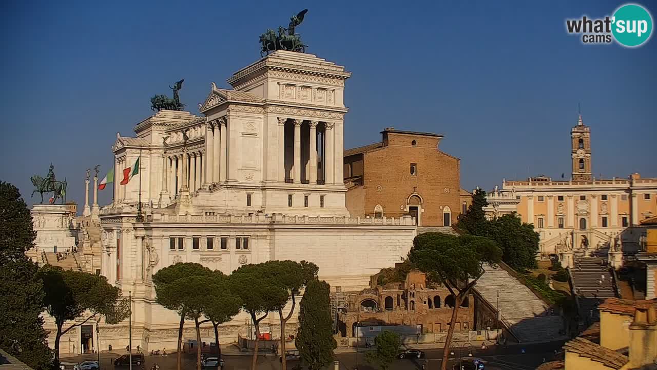 Roma Camera en vivo – Vittoriano webcam – Altare della Patria