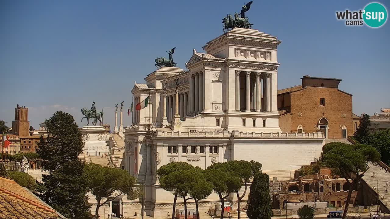 Rome Livecam – Vittoriano webcam – Altare della Patria