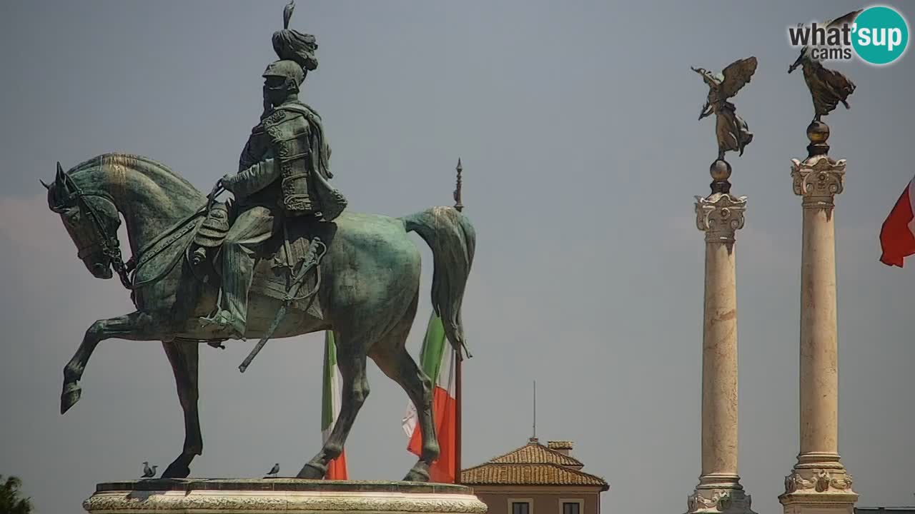 Rome Livecam – Vittoriano webcam – Autel de La Patrie