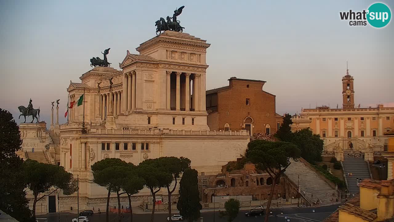 Rome Livecam – Vittoriano webcam – Autel de La Patrie