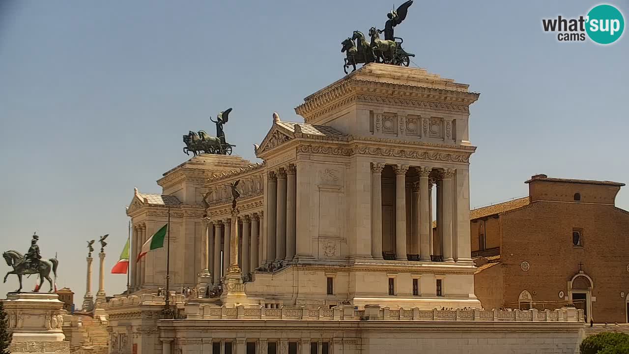 Roma Camera en vivo – Vittoriano webcam – Altare della Patria