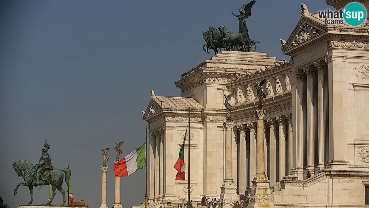 Roma Camera en vivo – Vittoriano webcam – Altare della Patria