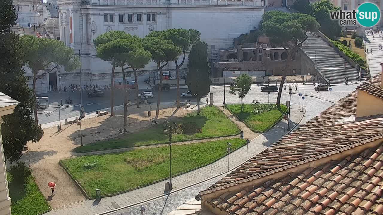 Rome Livecam – Vittoriano webcam – Autel de La Patrie