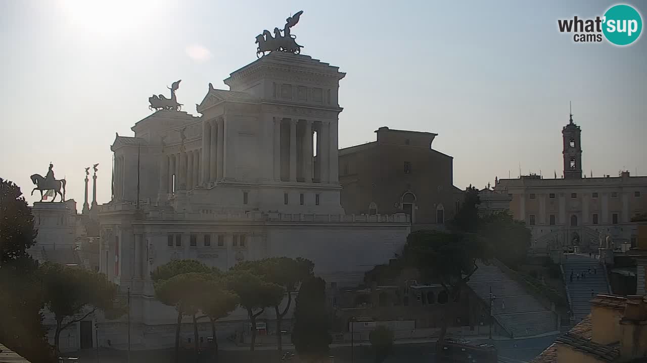 Rome Livecam – Vittoriano webcam – Altare della Patria