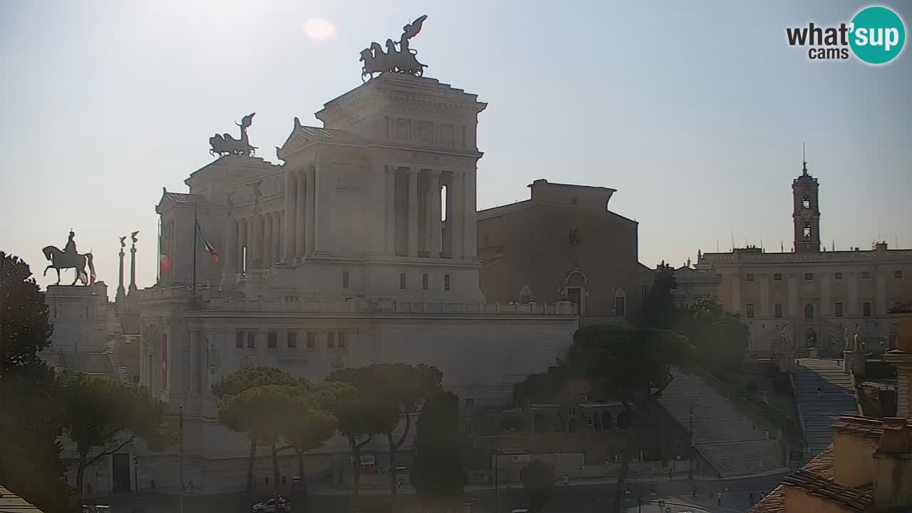 Rome Livecam – Vittoriano webcam – Altare della Patria