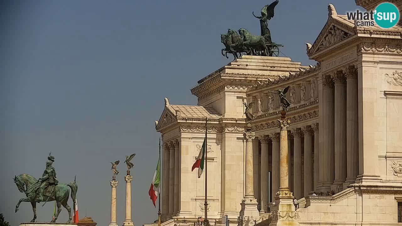 Roma Camera en vivo – Vittoriano webcam – Altare della Patria