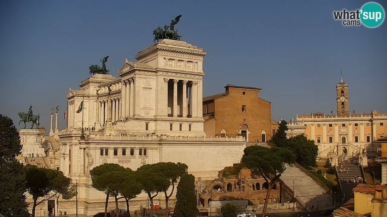 Rome Livecam – Vittoriano webcam – Autel de La Patrie