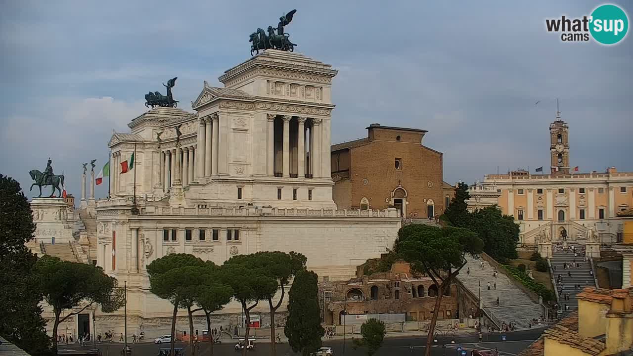 Rome Livecam – Vittoriano webcam – Altare della Patria