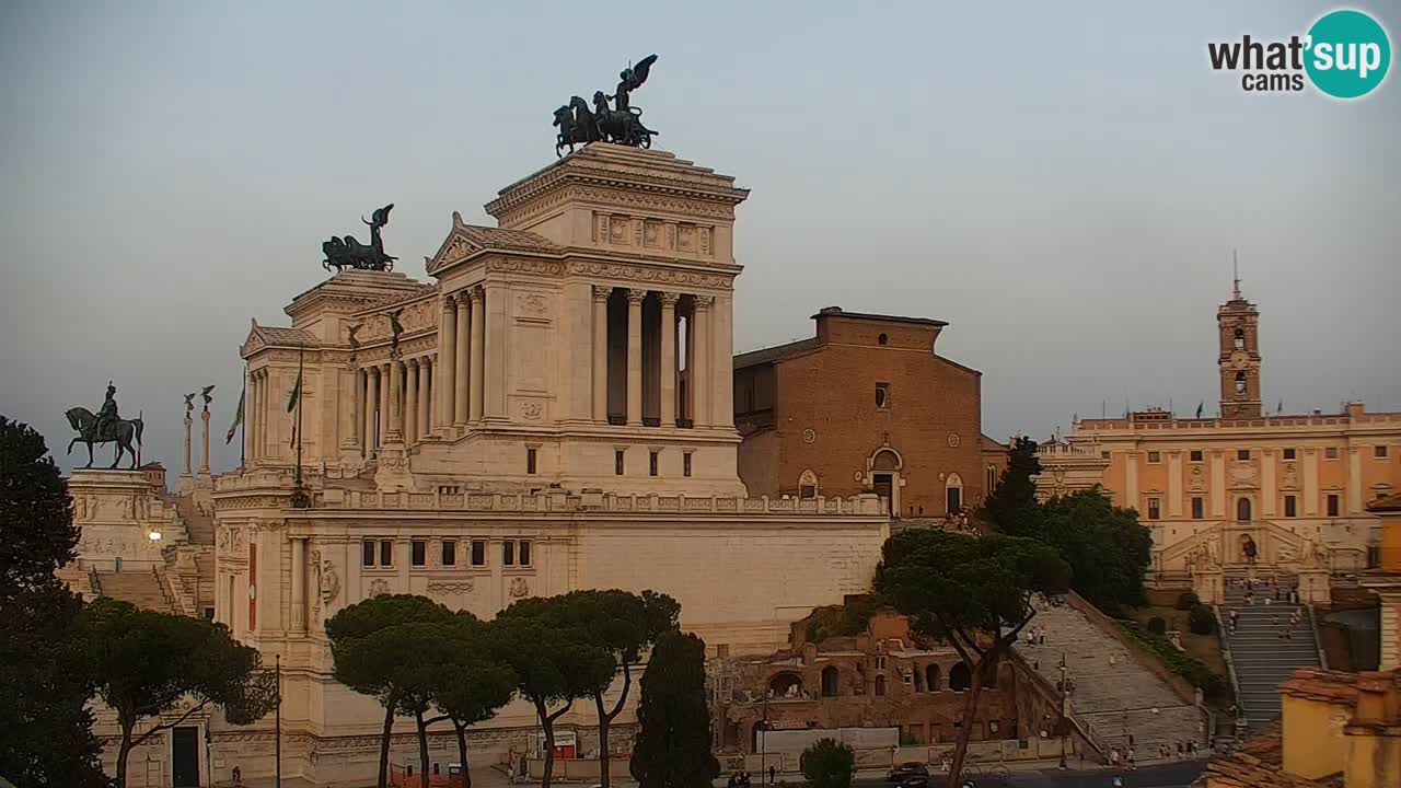 Rome Livecam – Vittoriano webcam – Altare della Patria
