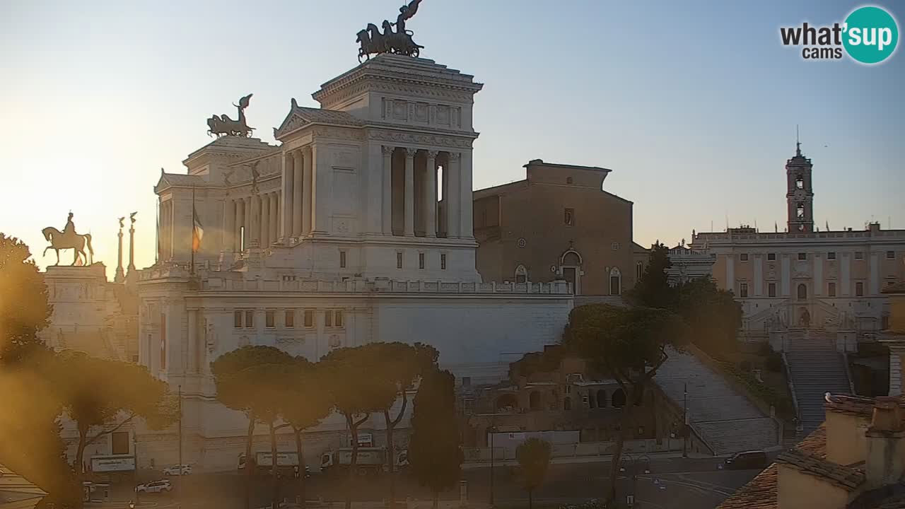 Rome Livecam – Vittoriano webcam – Autel de La Patrie