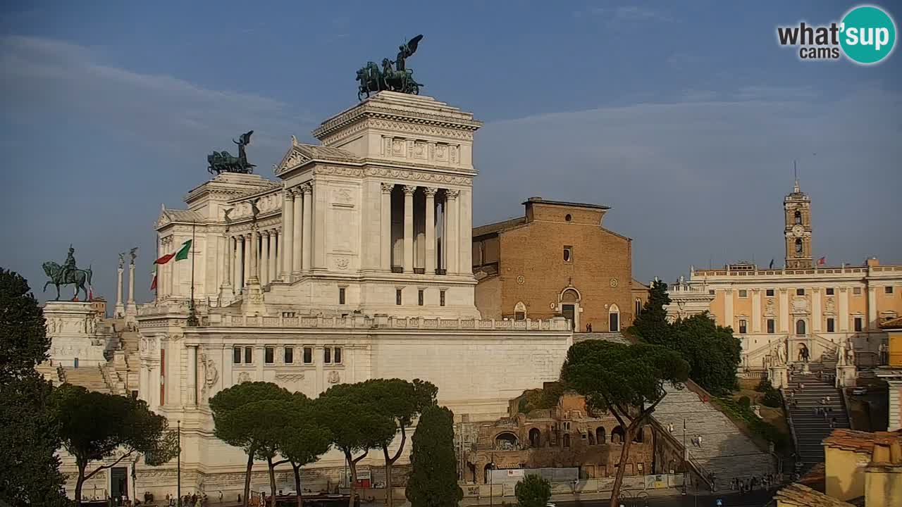 Roma Livecam – Vittoriano webcam – Altare della Patria