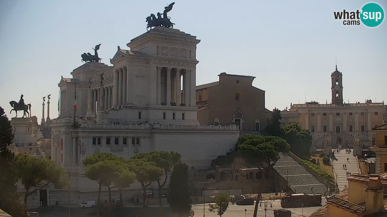 Rome Livecam – Vittoriano webcam – Altare della Patria