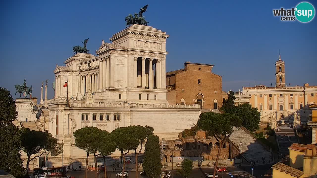 Roma Livecam – Vittoriano webcam – Altare della Patria