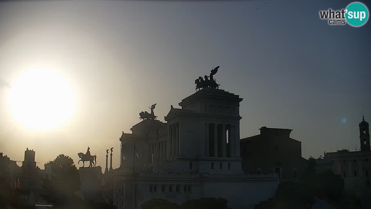 Rome Livecam – Vittoriano webcam – Altare della Patria