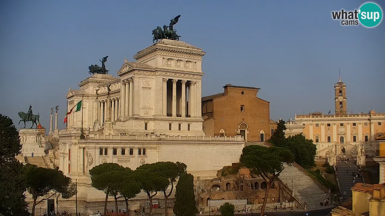 Rom Webcam – Vittoriano – Altar des Vaterlands