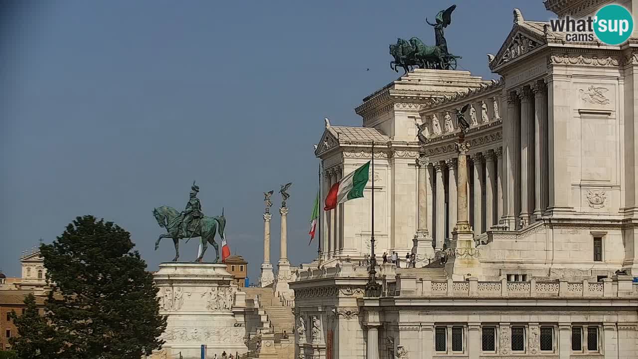 Roma Livecam – Vittoriano webcam – Altare della Patria