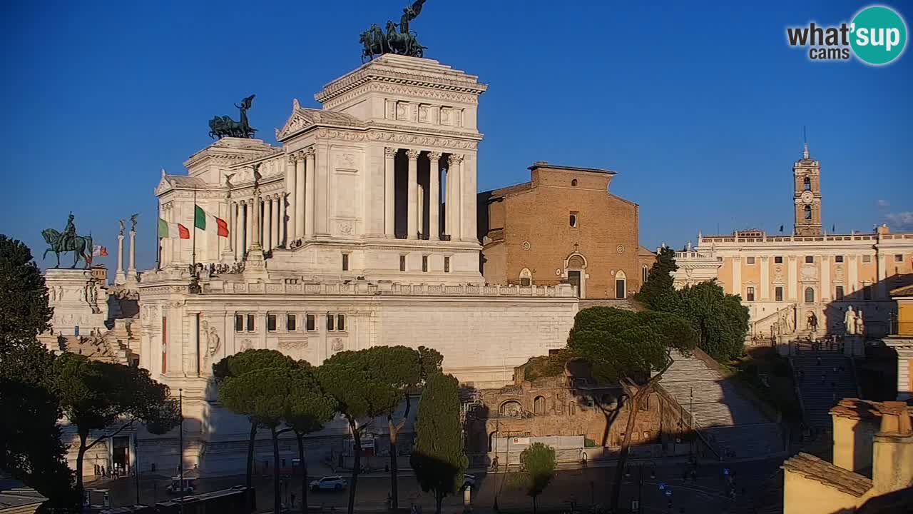 Rom Webcam – Vittoriano – Altar des Vaterlands