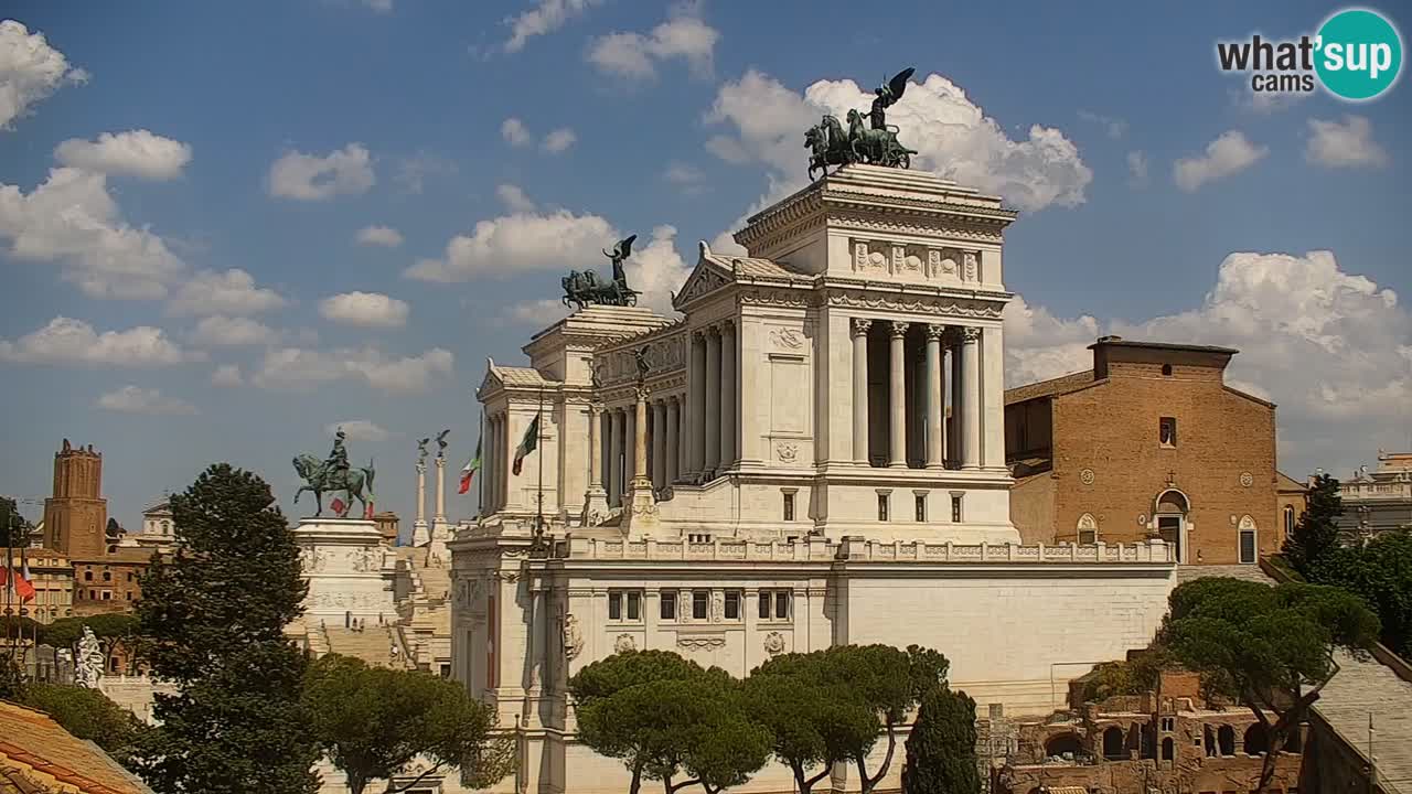 Rome Livecam – Vittoriano webcam – Altare della Patria