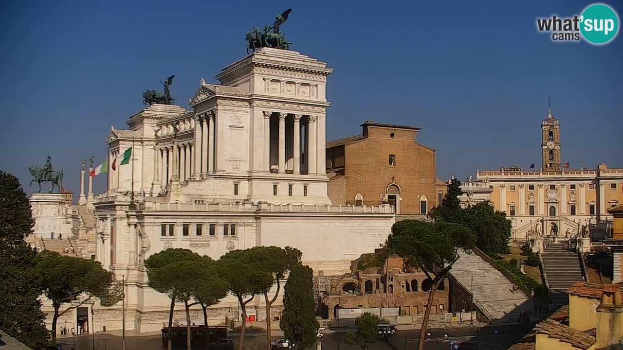 Roma Livecam – Vittoriano webcam – Altare della Patria