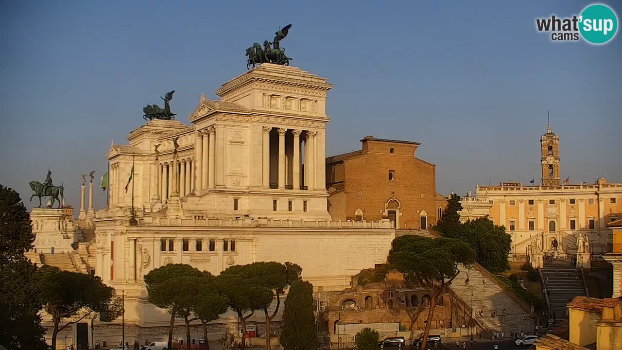 Rome Livecam – Vittoriano webcam – Autel de La Patrie