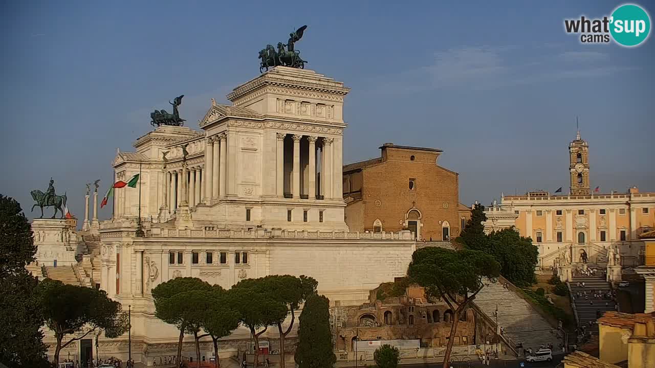 Rome Livecam – Vittoriano webcam – Altare della Patria