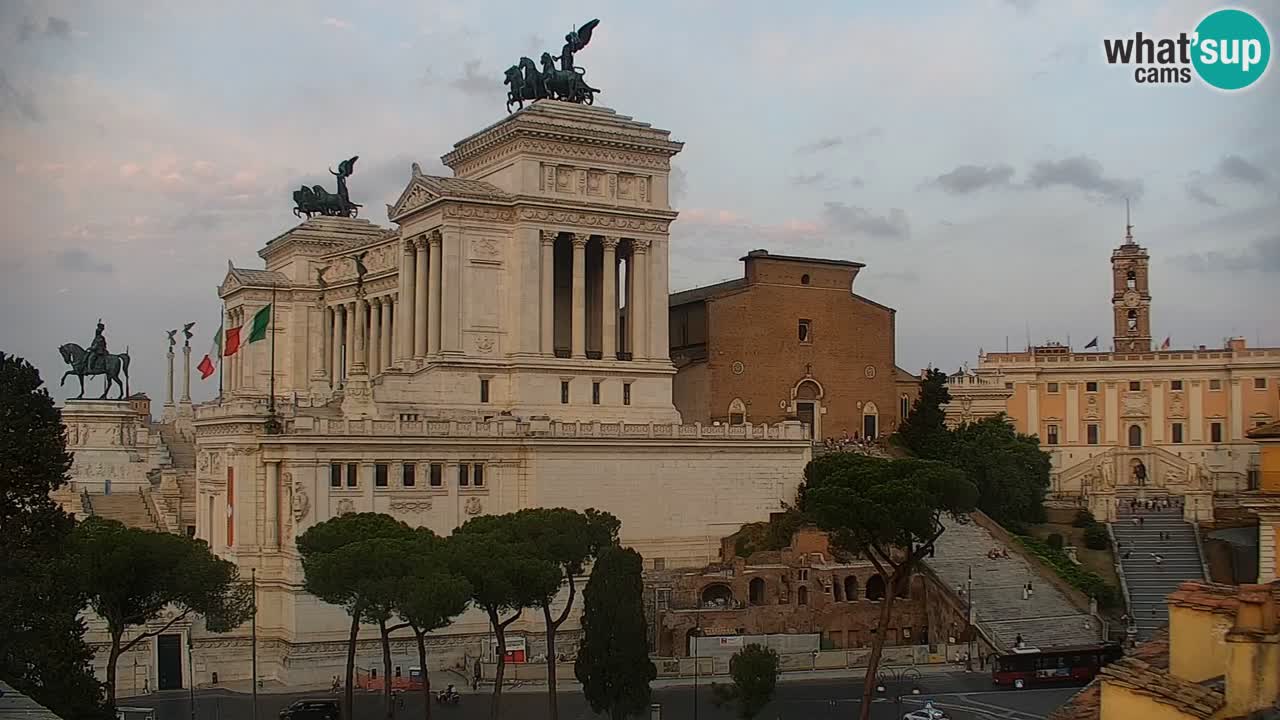 Roma Camera en vivo – Vittoriano webcam – Altare della Patria