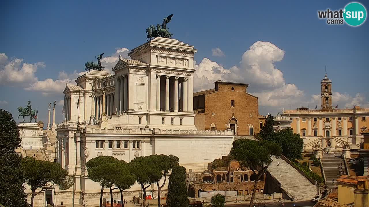 Rome Livecam – Vittoriano webcam – Altare della Patria